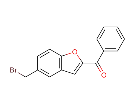 Methanone, [5-(bromomethyl)-2-benzofuranyl]phenyl-