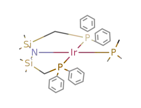Ir(PMe<sub>3</sub>){N(SiMe<sub>2</sub>CH<sub>2</sub>PPh<sub>2</sub>)2}