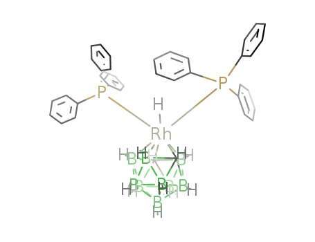 closo-2,2-(PPh<sub>3</sub>)2-2-H-2,1,7-RhC<sub>2</sub>B<sub>9</sub>H<sub>11</sub>
