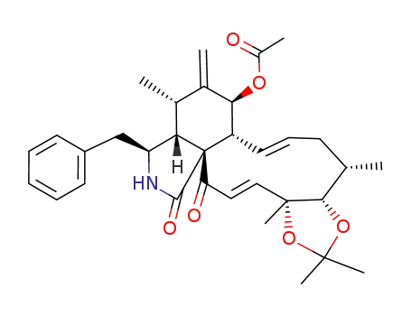 17,17O-Dihydro-17,18O-isopropyliden-21-O-dehydroisocytochalasin D