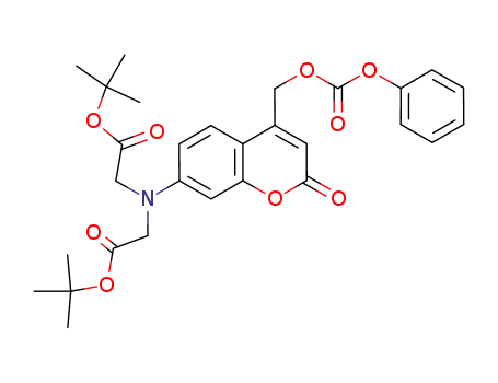 {7-[bis(tert-butoxycarbonylmethyl)amino]coumarin-4-yl}methyl phenyl carbonate