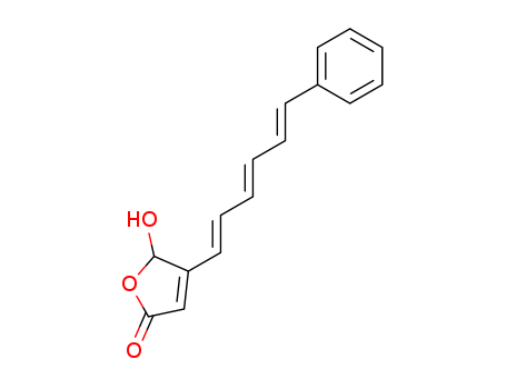 2(5H)-Furanone, 5-hydroxy-4-(6-phenyl-1,3,5-hexatrienyl)-, (E,E,E)-