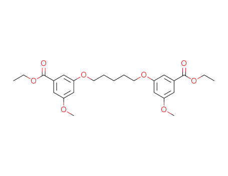 diethyl 5,5'-dimethoxy-3,3'-(pentane-1,5-diyldioxy)dibenzoate