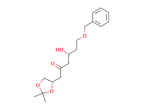 (2S,6R)-8-(O-benzyl)-1,2-(O-isopropylidene)octan-4-oxo-1,2,6,8-tetrol