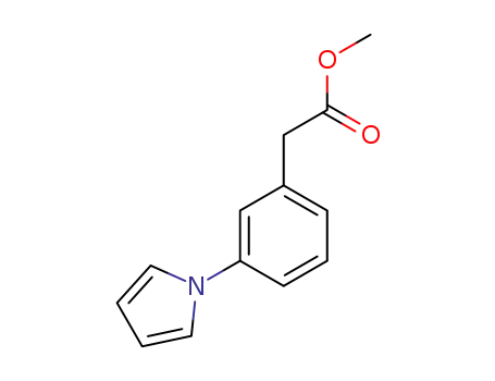 Molecular Structure of 112575-85-6 (METHYL 3-PYRROL-1-YLPHENYL ACETATE)