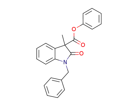 phenyl 1-benzyl-3-methyl-2-oxo-2,3-dihydroindole-3-carboxylate
