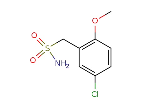Benzenemethanesulfonamide, 5-chloro-2-methoxy-