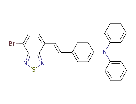N-(4-((E)-2-(4-bromobenzo[c][1,2,5]thiadiazol-7-yl)vinyl)phenyl)-N-phenylbenzeneamine