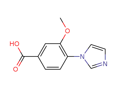 4-(1H-imidazol-1-yl)-3-methoxybenzoic acid