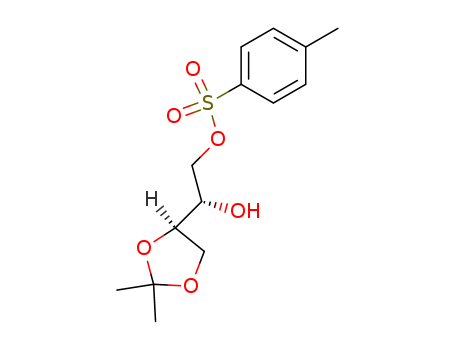 1,2-Ethanediol, 1-[(4R)-2,2-dimethyl-1,3-dioxolan-4-yl]-, mono(4-methylbenzenesulfonate), (1S)-