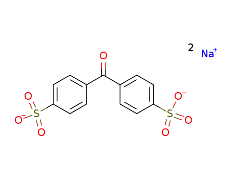 Molecular Structure of 97586-32-8 (disodium benzophenone-4,4'-disulfonate)