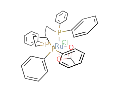Molecular Structure of 84623-44-9 (fac-Cl(ttp)ruthenium acetate)
