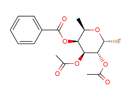 4-O-benzoyl-2,3-di-O-acetyl-6-deoxy-α-D-galactopyranosyl fluoride