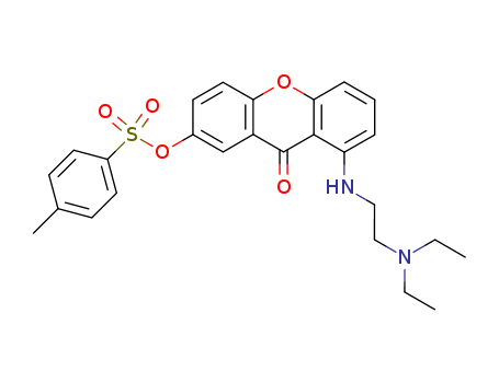 1-(2-diethylaminoethylamino)-7-(4-methylphenyl)sulfonyloxy-xanthen-9-one cas  86456-19-1