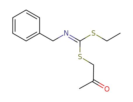 (Z)-ethyl 2-oxopropyl benzyldithioimidocarbonate