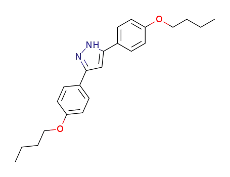 1H-Pyrazole, 3,5-bis(4-butoxyphenyl)-