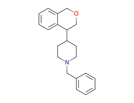 Piperidine, 4-(3,4-dihydro-1H-2-benzopyran-4-yl)-1-(phenylmethyl)-