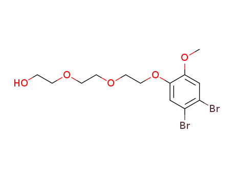 2-{2-[2-(4,5-Dibromo-2-methoxy-phenoxy)-ethoxy]-ethoxy}-ethanol