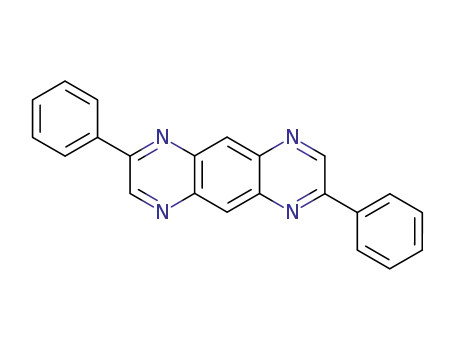 Molecular Structure of 111076-17-6 (2,7-diphenylpyrazino<2,3-g>quinoxaline)