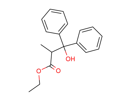 Ethyl 3-hydroxy-2-methyl-3,3-diphenylpropanoate