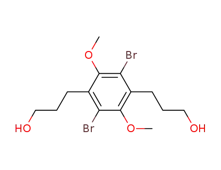 1,4-dibromo-2,5-bis(3-hydroxypropyl)-3,6-dimethoxybenzene