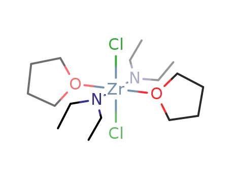 bis(diethylamido)-dichloridozirconium(lV)-bis(tetrahydrofurane)