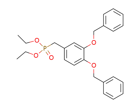 diethyl <3,4-bis(benzyloxy)benzyl>phosphonate