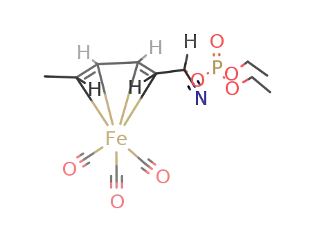 (2RS, 5SR, 2E, 4E)-tricarbonyliron[(η4-2-4)-1-cyanohexa-2,4-diethyl] diethylphosphate