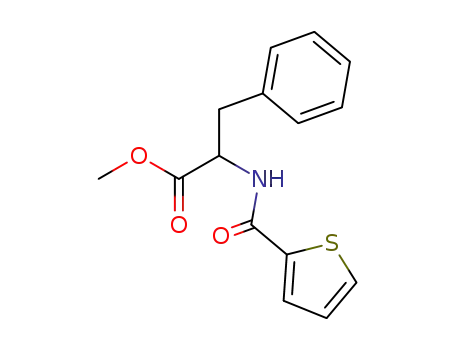 Molecular Structure of 83851-72-3 (2-thenoyl-DL-Phe-OMe)