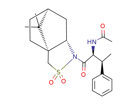 N-[(1S,2S)-1-((1R,5S,7S)-10,10-Dimethyl-3,3-dioxo-3λ<sup>6</sup>-thia-4-aza-tricyclo[5.2.1.0<sup>1,5</sup>]decane-4-carbonyl)-2-phenyl-propyl]-acetamide