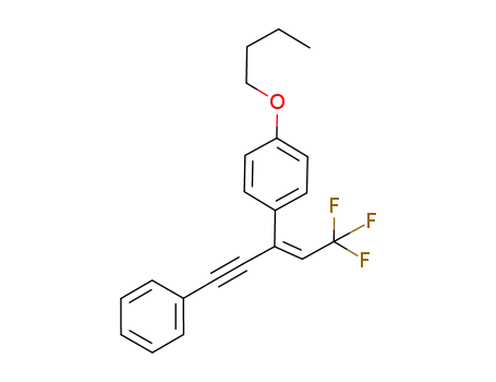(E)-1-phenyl-3-(4-butoxyphenyl)-5,5,5-trifluoropent-3-en-1-yl