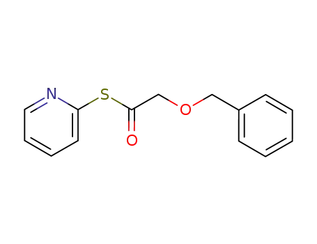 Ethanethioic acid, (phenylmethoxy)-, S-2-pyridinyl ester