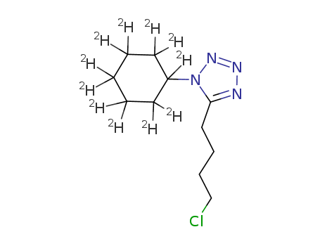 5-(4-Chlorobutyl)-1-cyclohexyltetrazole-d11
