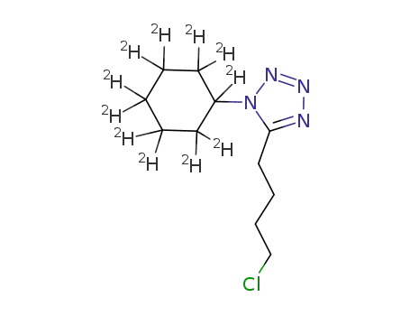 5-(4-클로로부틸)-1-시클로헥실테트라졸-d11