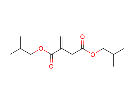 Molecular Structure of 56525-14-5 (bis(2-methylpropyl) 2-methylidenebutanedioate)