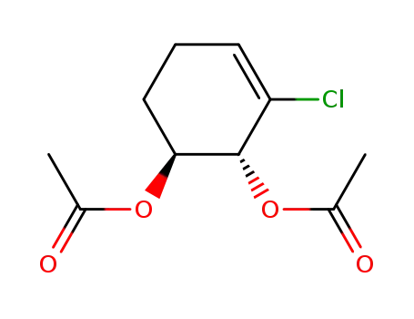 trans-(1S,2R)-1,2-diacetoxy-3-chlorocyclohex-3-ene