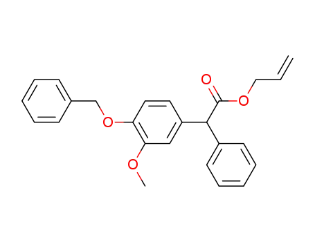 allyl 2-(4-benzyloxy-3-methoxyphenyl)-2-phenylacetate