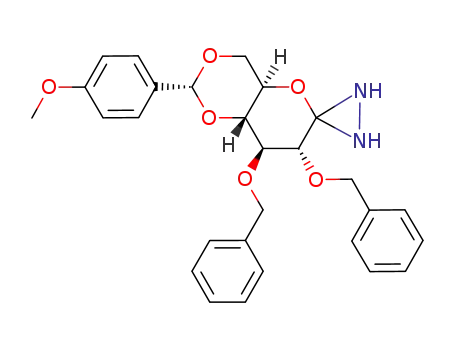 1,5-anhydro-2,3-di-O-benzyl-1-hydrazi-4,6-O-(4-methoxybenzylidene)-D-glucitol