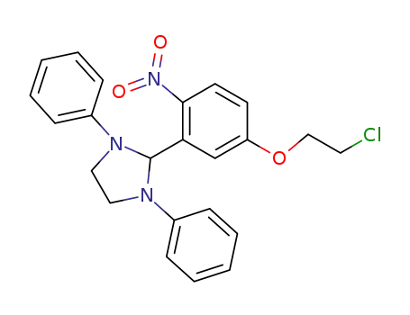 2-<5-(2-chloroethoxy)-2-nitrophenyl>-1,4-diphenyl-1,2,4,5-tetrahydroimidazole