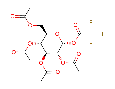 2,3,4,6-tetra-O-acetyl-1-O-trifluoroacetyl-α-D-glucopyranose