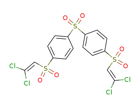 Benzene, 1,1'-sulfonylbis[4-[(2,2-dichloroethenyl)sulfonyl]-