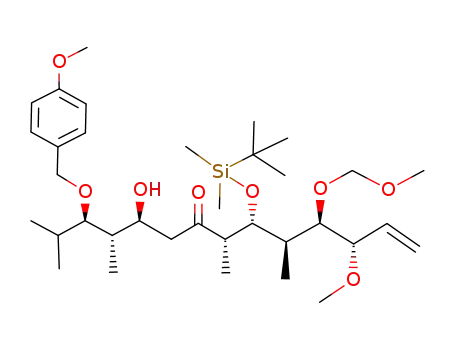 [3R,4S,5S,8S,9R,10R,11R,12S]-9-[(tert-butyldimethylsilyl)oxy]-12-methoxy-3-[(4-methoxybenzyl)oxy]-11-[(methoxymethyl)oxy]-2,4,8,10-tetramethyltetradec-13-en-5-ol-7-one
