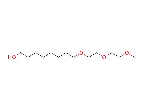 Molecular Structure of 102421-54-5 (1-Octanol, 8-[2-(2-methoxyethoxy)ethoxy]-)