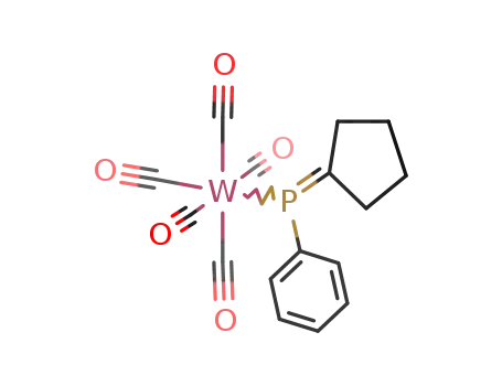(CO)5WP(C(CH<sub>2</sub>)4)(C<sub>6</sub>H<sub>5</sub>)