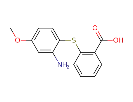 2-(2-amino-4-methoxyphenylsulfanyl)benzoic acid