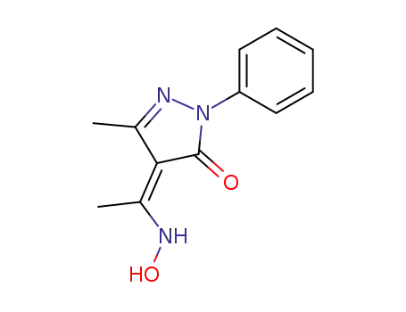 (Z)-2,4-dihydro-4-[1-(hydroxyamino)ethylidene]-5-methyl-2-phenyl-3H-pyrazol-3-one