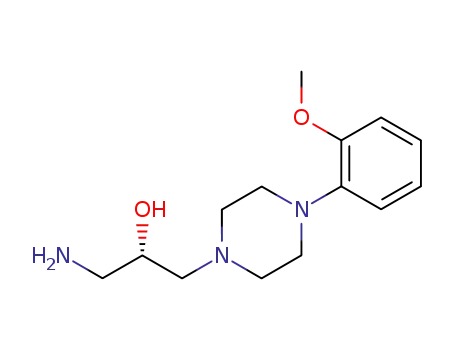 (S)-(+)-1-amino-3-(4-(2-methoxyphenyl)piperazin-1-yl)propan-2-ol