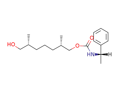 ((S)-1-Phenyl-ethyl)-carbamic acid (2S,6R)-7-hydroxy-2,6-dimethyl-heptyl ester