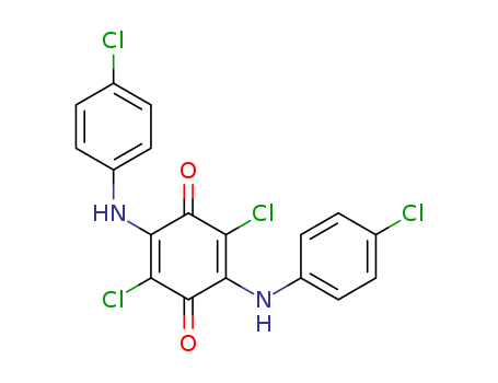 2,5-Cyclohexadiene-1,4-dione,2,5-dichloro-3,6-bis[(4-chlorophenyl)amino]- cas  6201-69-0