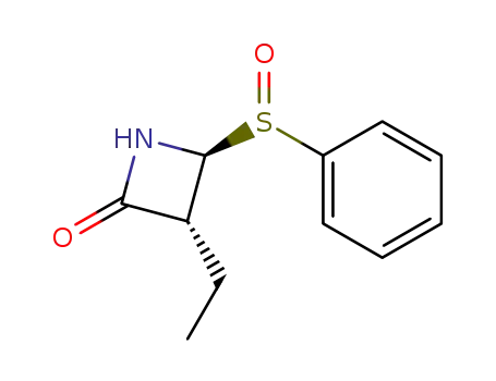 (3S<sup>*</sup>,4R<sup>*</sup>)-3-ethyl-4-phenylsulfinylazetidin-2-one